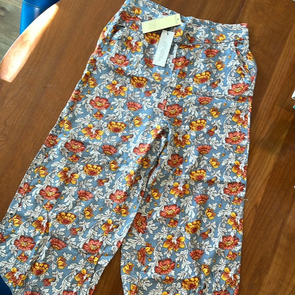 Rachel Zoe wide leg floral pant
